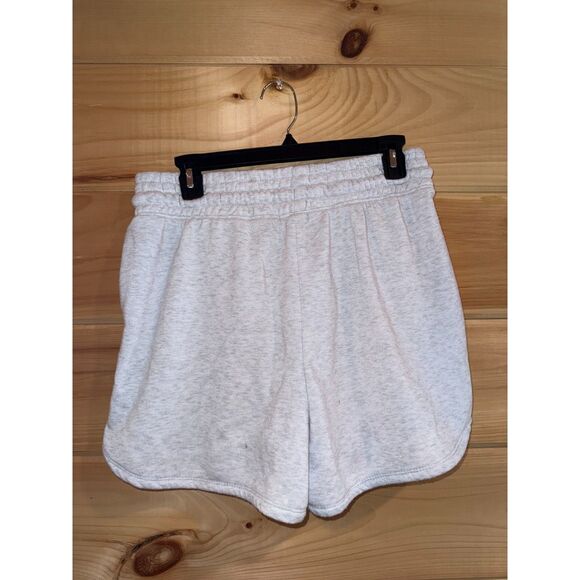 Women's Gray Sweat Shorts - Picture 2 of 3